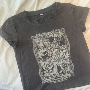 Frankenstein Dracula Graphic Shirt